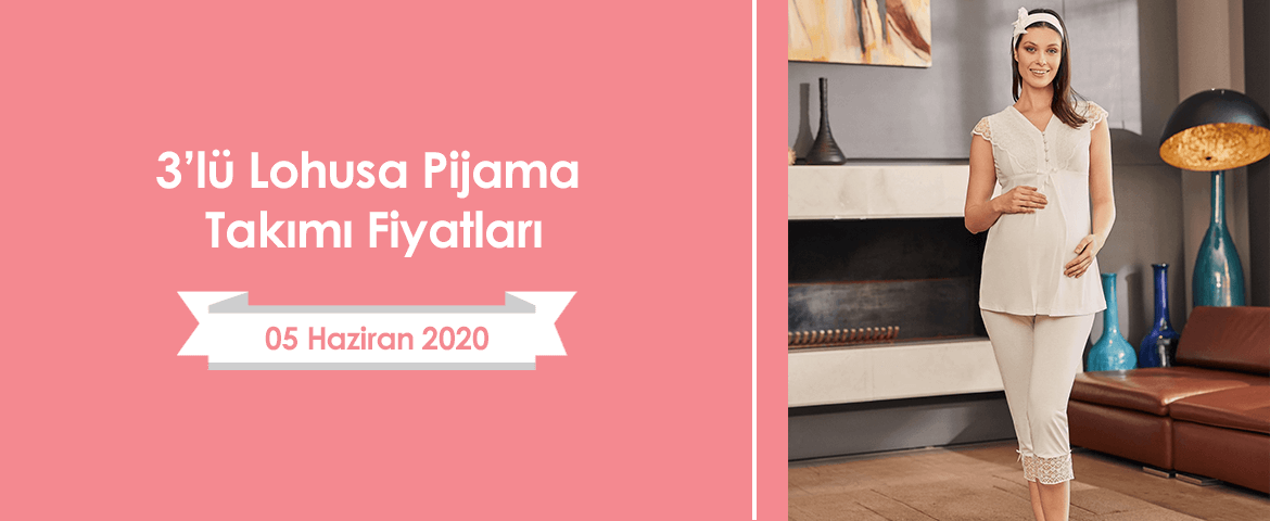 3’lü Lohusa Pijama Takımı Fiyatları