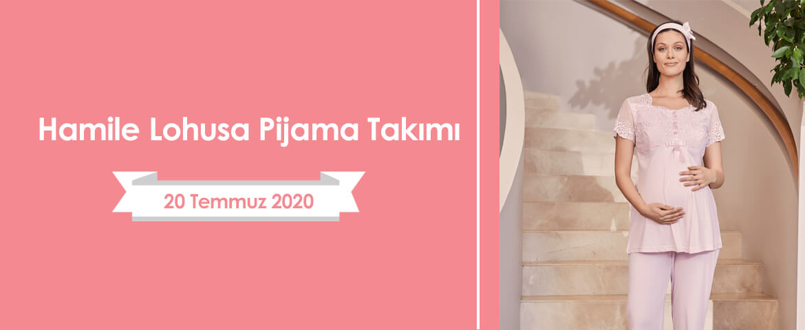 Hamile Lohusa Pijama Takımı 