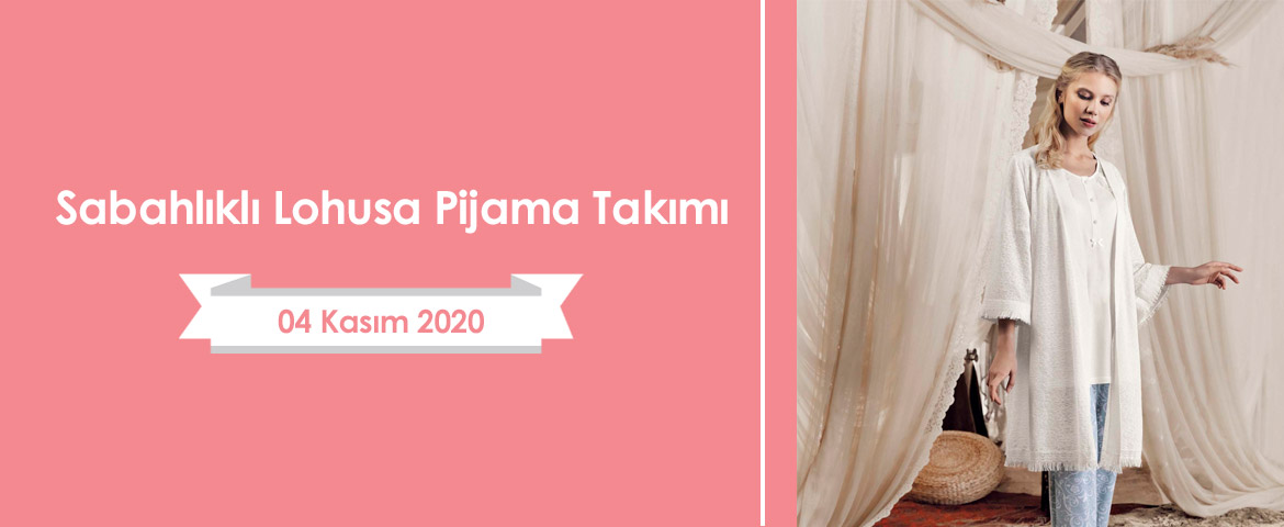 Sabahlıklı Lohusa Pijama Takımı